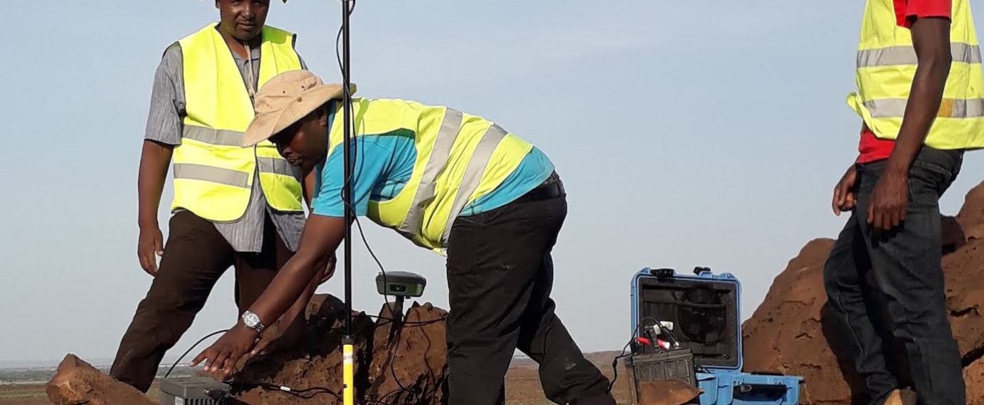 SETTING UP BASE FOR RTK-NORTH HORR-MARSABIT